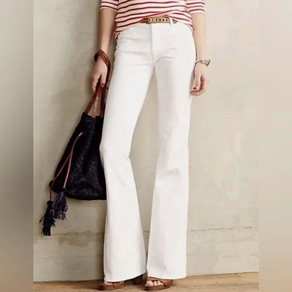 M.i.h Jeans Casablanca Flare Jeans White size 24